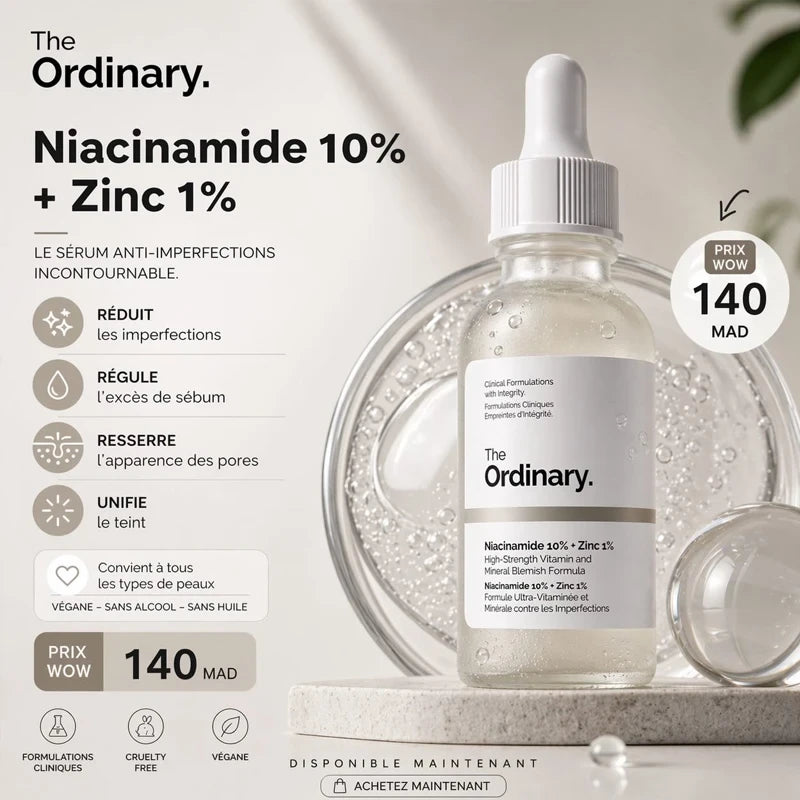 Pore-Perfecting Niacinamide & Zinc Glow Serum